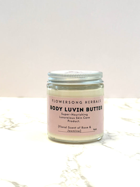 Body Luvin Body Butter with Scent of Rose & Jasmine